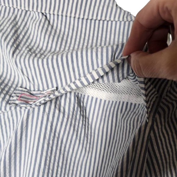 Vineyard Vines Blue and White Striped Dress - Picture 8 of 11